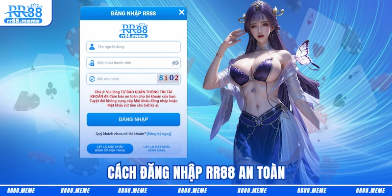 Cách đăng nhập RR88 an toàn